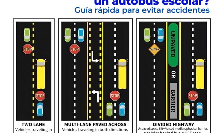 ¿Cuándo Detenerse por un Autobús Escolar? Guía Rápida para Evitar Accidentes