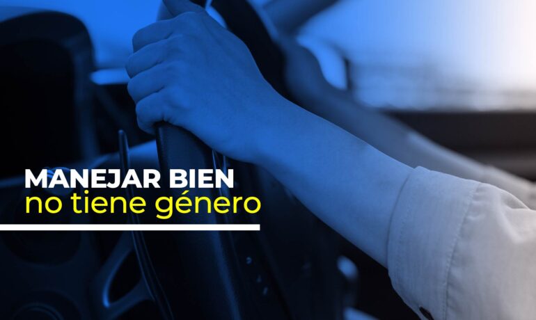 Manejar bien no tiene género