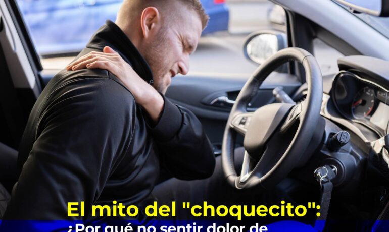 El mito del "choquecito": ¿Por qué no sentir dolor de inmediato puede ser una trampa?