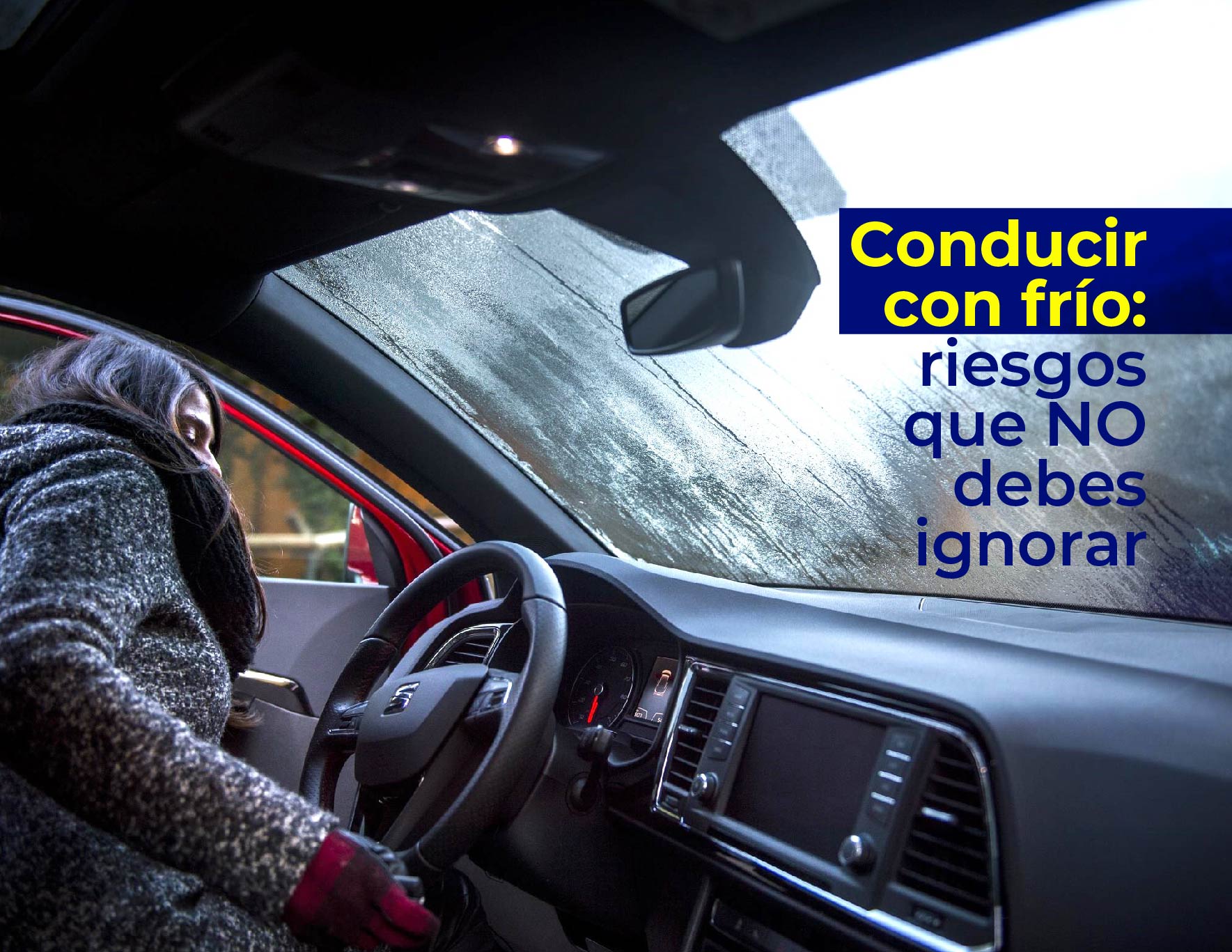 Conducir con frío: riesgos que no debes ignorar
