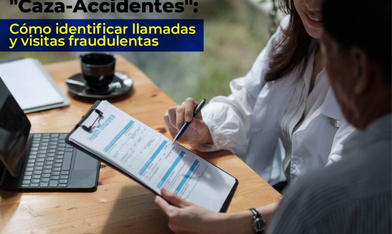 Cuidado con los "Caza-Accidentes": Cómo identificar llamadas y visitas fraudulentas